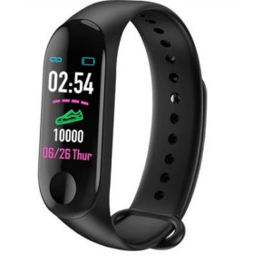 Bratara inteligenta fitness smartband M3 cu bluetooth, ritm cardiac,ceas, notificari apeluri